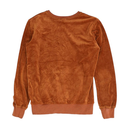 Rust Solid Sweatshirt
