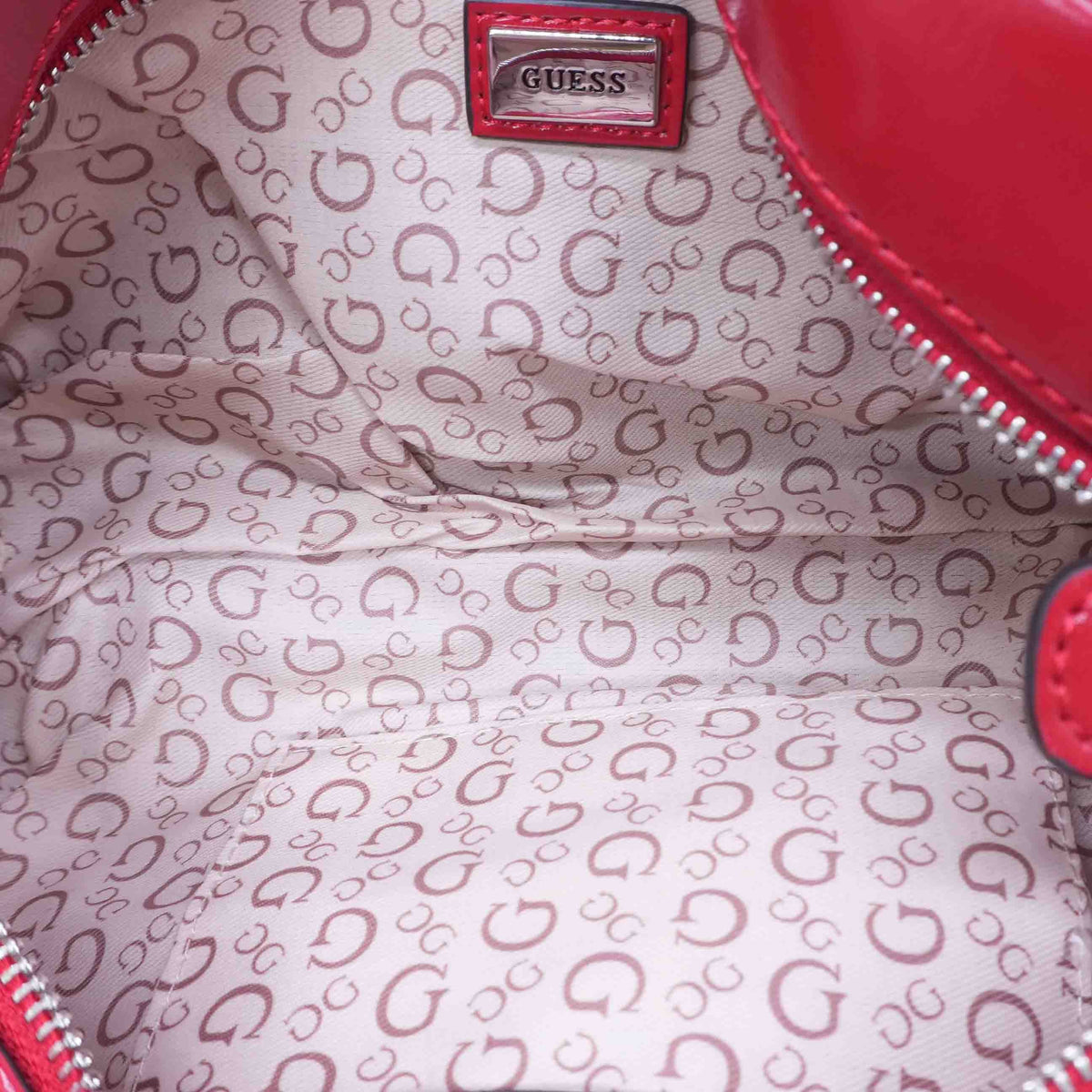 Guess Red Shoulder Bag – Image 3