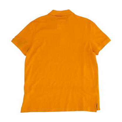Mustard Solid Short Sleeve Polo