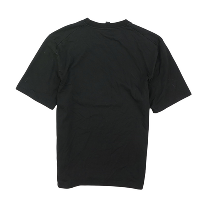 Black Solid Active T-Shirt
