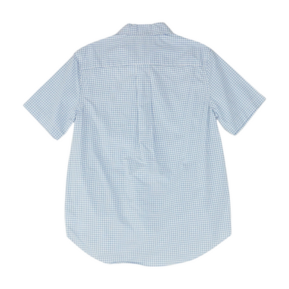 Blue Check Long Sleeve Button Down
