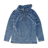 Blue Striped Hoodie Pullover