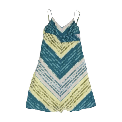 Multi Abstract Midi Dress