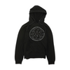 Black Solid Hoodie Pullover