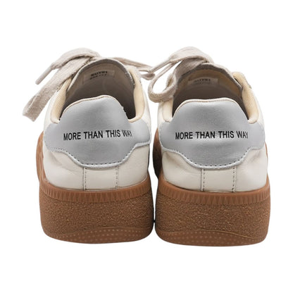 White Low Top Athletic Shoes