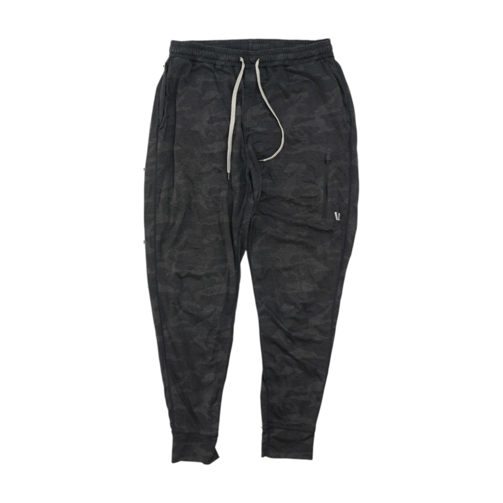Gray Camo Tapered Pants