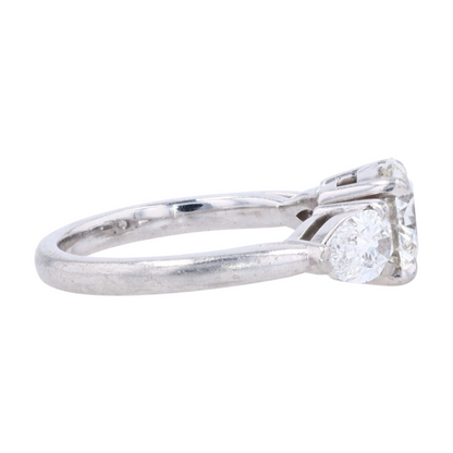 2 1/10 ctw Platinum Diamond Engagement Ring