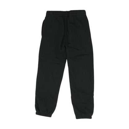 Black Solid Sweatpants