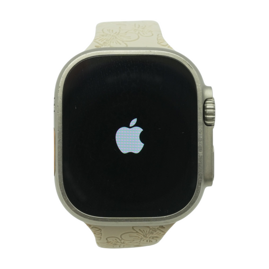 49mm Ultra Titanium Smartwatch Gray Band M/L