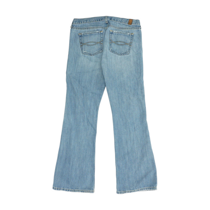 Blue Bootcut Jeans