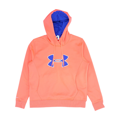 Neon Pink Solid Hoodie Pullover