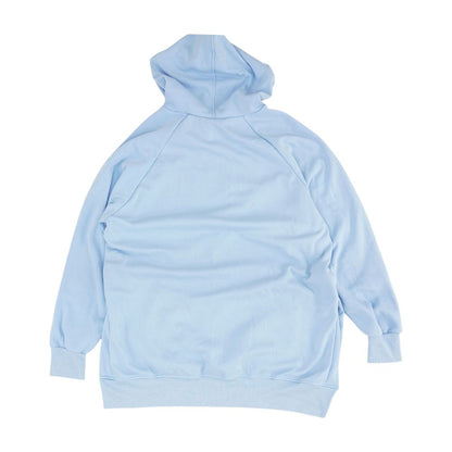 Blue Solid Hoodie