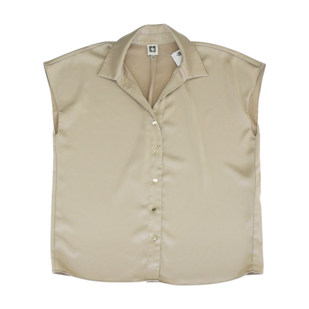 Tan Button Down