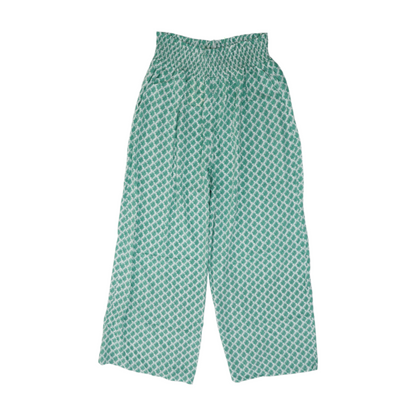 Green Graphic Pants