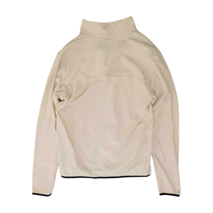 Tan Solid Fleece Pullover