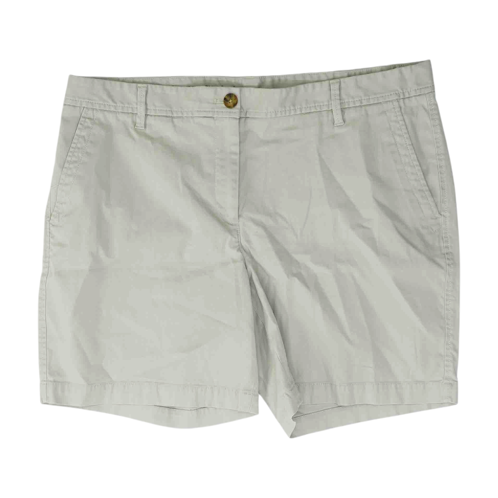 Tan Solid Chino / Khaki Shorts