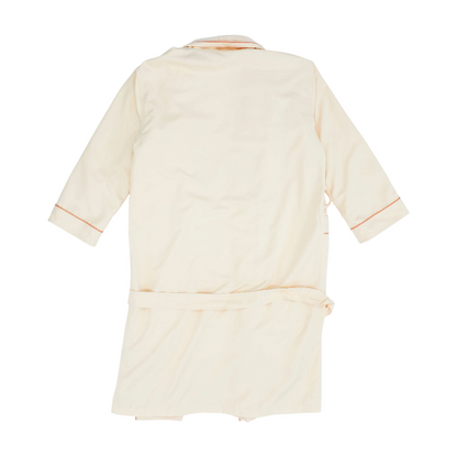 Peach Solid Robe