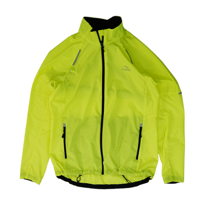Neon Yellow Solid Active Jacket