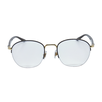 Black RB 6487 Round Prescription Eyewear