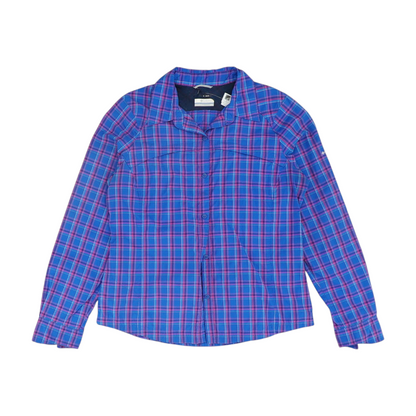 Blue Plaid Button Down
