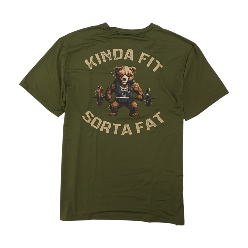 Green Solid Active T-Shirt
