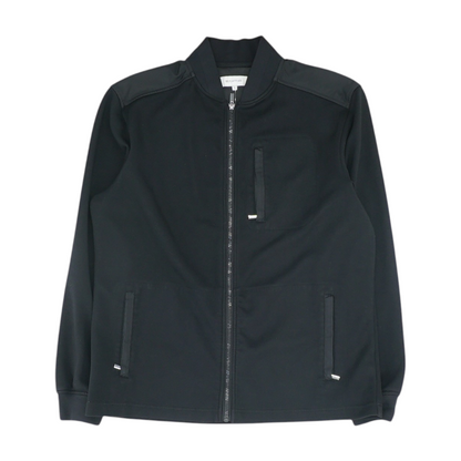 Black Solid Active Jacket