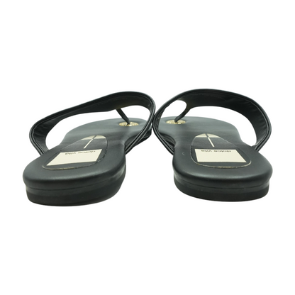 Black Flat Sandals