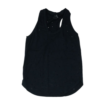 Black Eyelet Tank