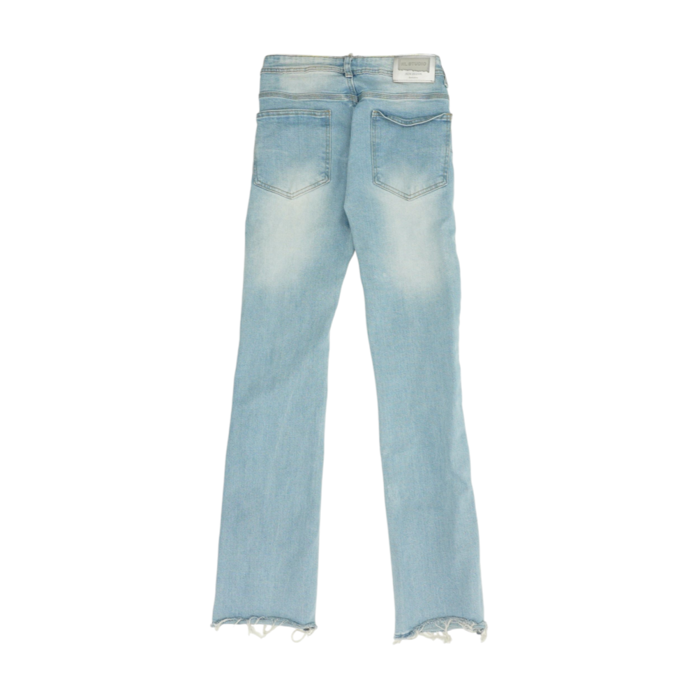 Blue Straight Jeans