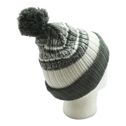 Gray New England Patriots Beanie Hat