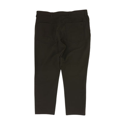 Black Solid Dress Pants