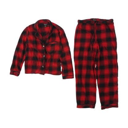 Red Plaid Pajama Set