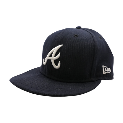 Navy Atlanta Braves Ballcap Hat