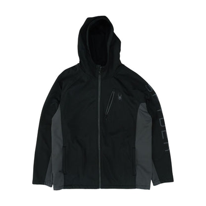 Black Color Block Active Jacket