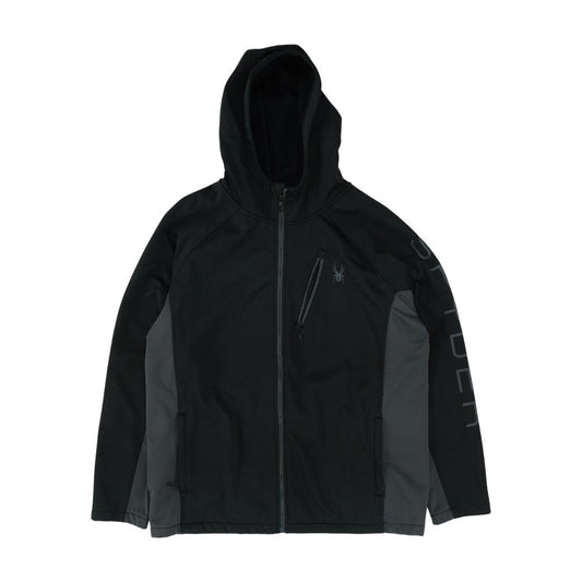 Black Color Block Active Jacket