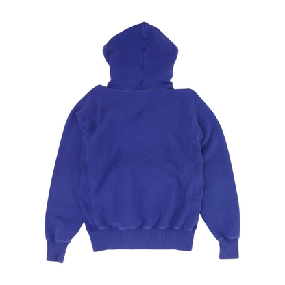 Purple Solid Hoodie Pullover