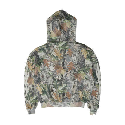 Green Camo Hoodie Pullover