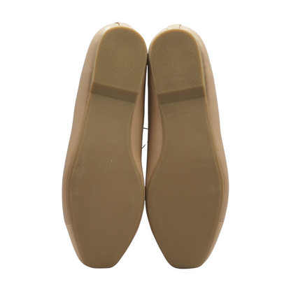 Nude Slip-On Flats
