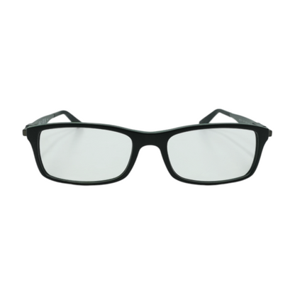 Black RB 7017 Rectangle Prescription Eyewear