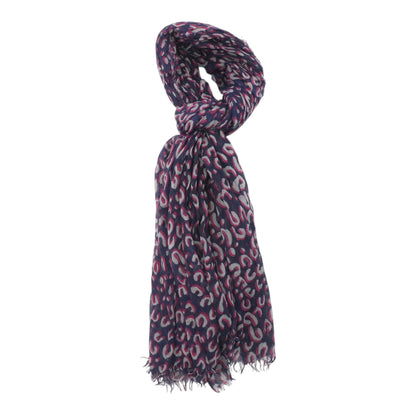 Louis Vuitton x Stephen Sprouse Cashmere Silk Scarf in Leopard