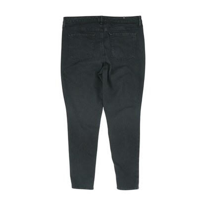 Black Tapered Jeans