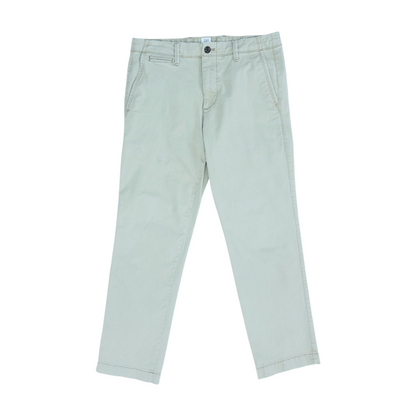 Beige Straight Pants