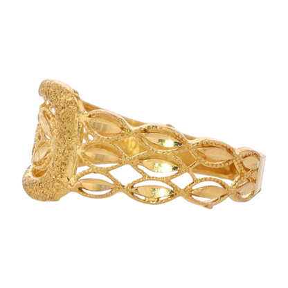 18K Yellow Gold Fashion Ring