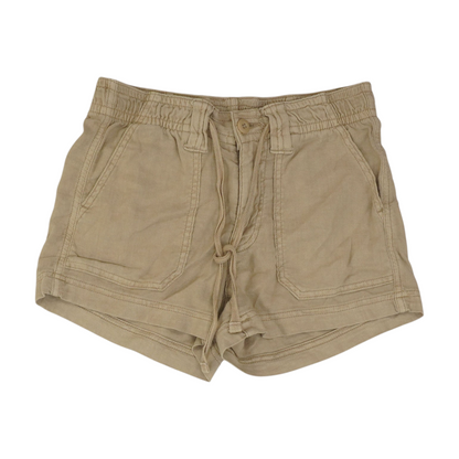 Khaki Solid Chino Shorts
