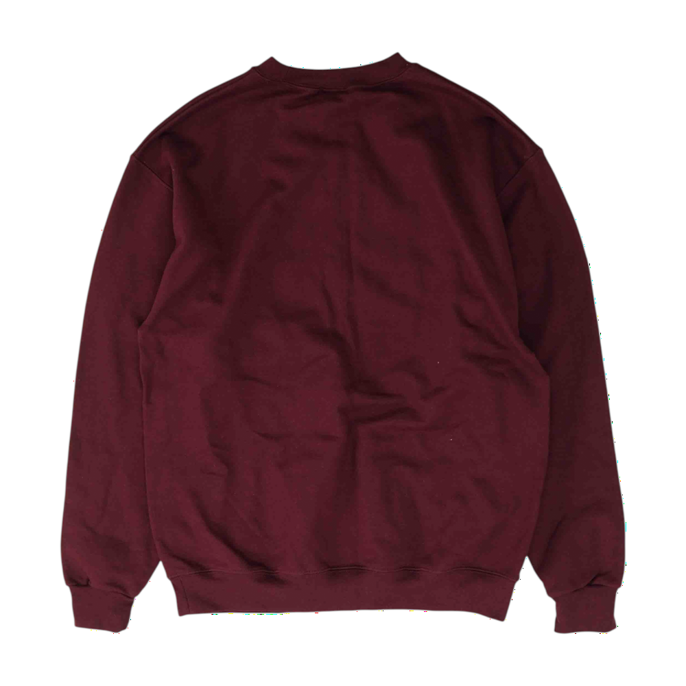 Maroon Harvard University Solid Sweatshirt Pullover