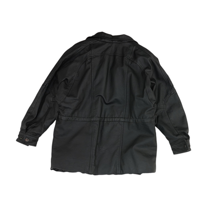 Vintage Black Leather Jacket