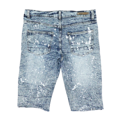 Blue Denim Shorts