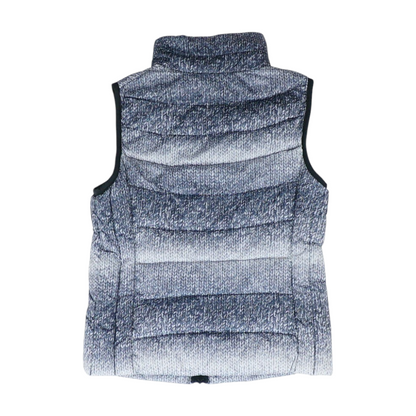 Gray Print Vest