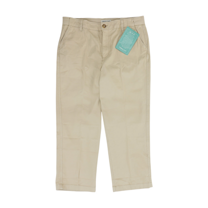 Beige Regular Pants