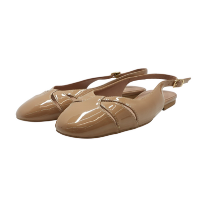 Nude Slip-On Flats